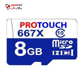 کارت حافظه‌ microSDHC پروتاچ مدل Ultra کلاس 10 استاندارد UHS-1 U1 سرعت 100MBps ظرفیت 8 گیگابایت