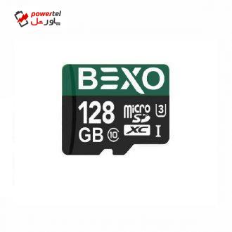 کارت حافظه microSDXC بکسو مدل Extra کلاس 10 استاندارد UHS-I U3 سرعت 90MBps ظرفیت 128 گیگابایت کارت حافظه microSDXC بکسو مدل Extra کلاس 10 استاندارد UHS-I U3 سرعت 90MBps ظرفیت 128 گیگابایت