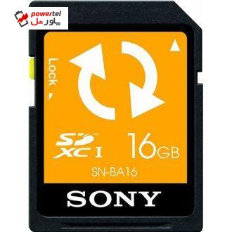 کارت حافظه اس دی 16GB Back Up SD Card – SNBA16 کارت حافظه اس دی 16GB Back Up SD Card – SNBA16