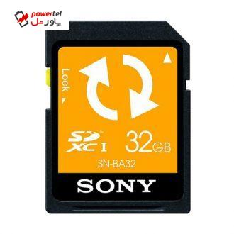 کارت حافظه اس دی 32GB Back Up SD Card -SNBA32 کارت حافظه اس دی 32GB Back Up SD Card -SNBA32