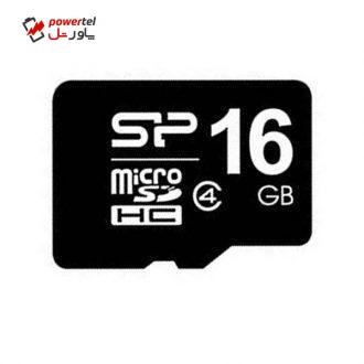 کارت حافظه میکرو اس دی سیلیکون پاور 16GB Class 4 کارت حافظه میکرو اس دی سیلیکون پاور 16GB Class 4
