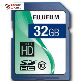 کارت حافظه ی فوجی فیلم SDHC 32GB Class 10 کارت حافظه ی فوجی فیلم SDHC 32GB Class 10