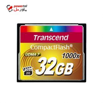 کارت حافظه CF ترنسند مدل Ultimate سرعت 1066X 160MBps ظرفیت 32 گیگابایت کارت حافظه CF ترنسند مدل Ultimate سرعت 1066X 160MBps ظرفیت 32 گیگابایت