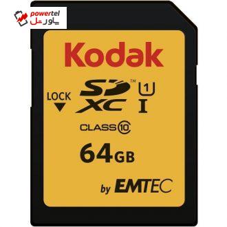 کارت حافظه SDHC امتک کداک کلاس 10 استاندارد UHS-I U1 سرعت 85MBps 580X ظرفیت 64 گیگابایت کارت حافظه SDHC امتک کداک کلاس 10 استاندارد UHS-I U1 سرعت 85MBps 580X ظرفیت 64 گیگابایت