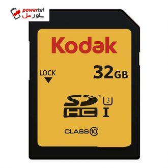 کارت حافظه SDHC کداک مدل PREMIUM کلاس 10 استاندارد U1 سرعت 85MBps ظرفیت 32 گیگابایت