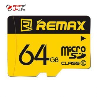 کارت حافظه micro SDHC ریمکس کلاس 10 سرعت 45MBps ظرفیت 64گیگابایت کارت حافظه micro SDHC ریمکس کلاس 10 سرعت 45MBps ظرفیت 64گیگابایت