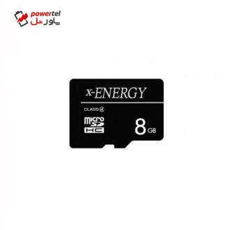 کارت حافظه microSDHC ایکس انرژی کلاس 4 سرعت 13MB/s ظرفیت 8 گیگابایت