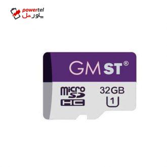کارت حافظه microSDHC جم اس تی مدل 533X کلاس 10 استاندارد سرعت 80MB ظرفیت 32 گیگ کارت حافظه microSDHC جم اس تی مدل 533X کلاس 10 استاندارد سرعت 80MB ظرفیت 32 گیگ