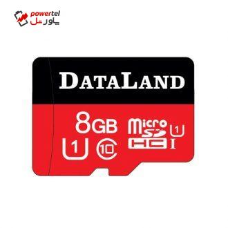 کارت حافظه microSDHC دیتالند مدل 333x کلاس 10 استاندارد UHS-I U1 سرعت 45MBps ظرفیت 8 گیگابایت کارت حافظه microSDHC دیتالند مدل 333x کلاس 10 استاندارد UHS-I U1 سرعت 45MBps ظرفیت 8 گیگابایت