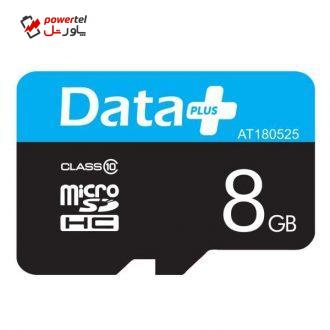 کارت حافظه microSDHC دیتاپلاس مدل AT180525 کلاس 10 ظرفیت 8 گیگابایت کارت حافظه microSDHC دیتاپلاس مدل AT180525 کلاس 10 ظرفیت 8 گیگابایت
