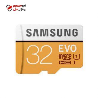 کارت حافظه microSDHC سامسونگ مدل Evo کلاس 10 استاندارد UHS-I U1 سرعت 95MBps ظرفیت 32 گیگابایت کارت حافظه microSDHC سامسونگ مدل Evo کلاس 10 استاندارد UHS-I U1 سرعت 95MBps ظرفیت 32 گیگابایت