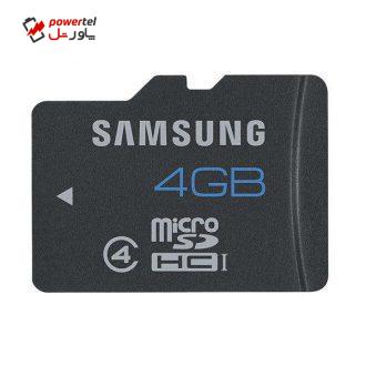 کارت حافظه microSDHC سامسونگ مدل MMB  کلاس 2 استاندارد UHS-I U1 سرعت 90MBps ظرفیت 4 گیگابایت
