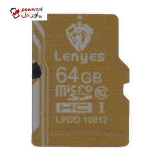 کارت حافظه microSDHC لنیس مدل 10812 کلاس 10 ظرفیت 64 گیگابایت کارت حافظه microSDHC لنیس مدل 10812 کلاس 10 ظرفیت 64 گیگابایت