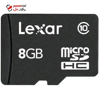 کارت حافظه microSDHC لکسار مدل Mobile کلاس 10 ظرفیت 8 گیگابایت کارت حافظه microSDHC لکسار مدل Mobile کلاس 10 ظرفیت 8 گیگابایت