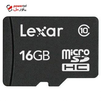 کارت حافظه microSDHC لکسار کلاس 10 ظرفیت 16 گیگابایت کارت حافظه microSDHC لکسار کلاس 10 ظرفیت 16 گیگابایت