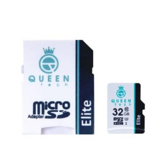 کارت حافظه microSDHC کوئین تک مدل Elite 433X کلاس 10 استاندارد UHS-I U1 سرعت 65MBps ظرفیت 32 گیگابایت به همراه آداپتور SD کارت حافظه microSDHC کوئین تک مدل Elite 433X کلاس 10 استاندارد UHS-I U1 سرعت 65MBps ظرفیت 32 گیگابایت به همراه آداپتور SD