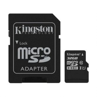 کارت حافظه microSDHC کینگستون مدل Canvas Select کلاس 10 استاندارد UHS-I U1 سرعت 80MBps ظرفیت 32 گیگابایت به همراه آداپتور SD کارت حافظه microSDHC کینگستون مدل Canvas Select کلاس 10 استاندارد UHS-I U1 سرعت 80MBps ظرفیت 32 گیگابایت به همراه آداپتور SD