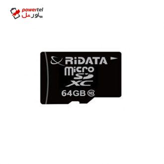 کارت حافظه microSDXC ری دیتا مدل High Speed کلاس 10استاندارد XC-I U1 سرعت 80MBps 633X ظرفیت 64 گیگابایت کارت حافظه microSDXC ری دیتا مدل High Speed کلاس 10استاندارد XC-I U1 سرعت 80MBps 633X ظرفیت 64 گیگابایت