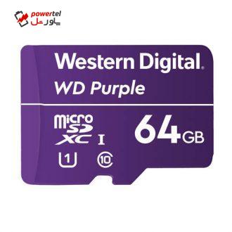 کارت حافظه microSDXC وسترن دیجیتال مدل Ultra 3 کلاس 10 استاندارد UHS-I سرعت 100MBps ظرفیت 64 گیگابایت کارت حافظه microSDXC وسترن دیجیتال مدل Ultra 3 کلاس 10 استاندارد UHS-I سرعت 100MBps ظرفیت 64 گیگابایت