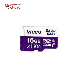 کارت حافظه microSDXC ویکومن مدل Extra 533X کلاس 10 استاندارد UHS-I U1 سرعت 80MBps ظرفیت 16گیگابایت کارت حافظه microSDXC ویکومن مدل Extra 533X کلاس 10 استاندارد UHS-I U1 سرعت 80MBps ظرفیت 16گیگابایت