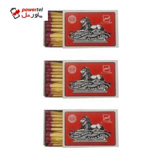 کبریت ستاره ممتاز مدل MTCH 600 بسته 3 عددی کبریت ستاره ممتاز مدل MTCH 600 بسته 3 عددی