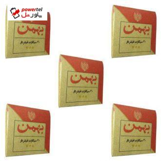 کبریت مدل بهمن بسته 5 عددی