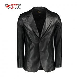 کت چرم مردانه چرم مشهد مدل C0546-001 کت چرم مردانه چرم مشهد مدل C0546-001