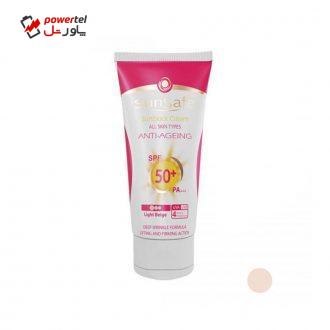 کرم ضد آفتاب سان سیف مدل anti ageing حجم 50 میلی لیتر کرم ضد آفتاب سان سیف مدل anti ageing حجم 50 میلی لیتر