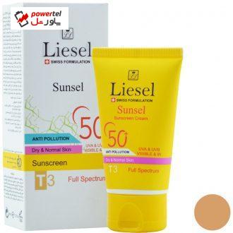 کرم ضد آفتاب لاایسل مدل 407 T3  Sunsel حجم 40 میلی لیتر