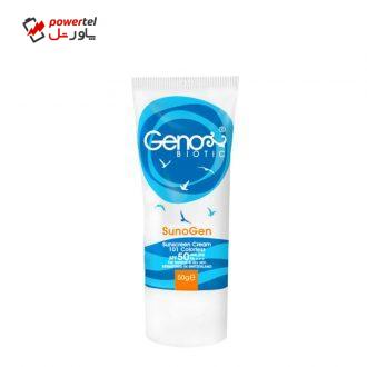 کرم ضد آفتاب ژنوبایوتیک مدل 101 وزن 50 گرم کرم ضد آفتاب ژنوبایوتیک مدل 101 وزن 50 گرم