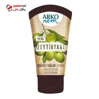کرم مرطوب کننده ارکو نم مدل ZEYTINYAG حجم 60 میلی لیتر