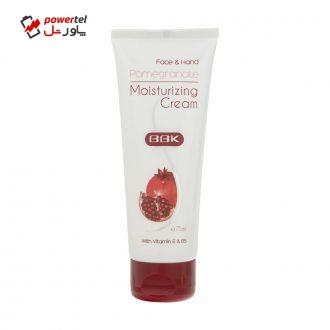 کرم مرطوب کننده ببک مدل Pomegranate حجم 75 میلی لیتر