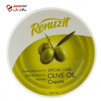 کرم مرطوب کننده رینوزیت مدل OLIVE OIL حجم 150 میلی لیتر