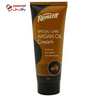 کرم مرطوب کننده رینو زیت مدل ARGAN OIL  حجم 75 میلی لیتر