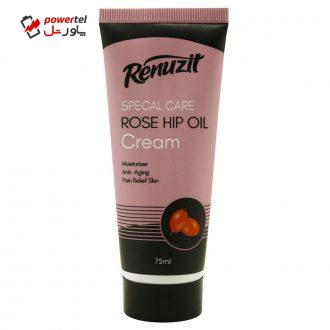 کرم مرطوب کننده رینو زیت مدل ROSE HIP OIL حجم 75 میلی لیتر کرم مرطوب کننده رینو زیت مدل ROSE HIP OIL حجم 75 میلی لیتر