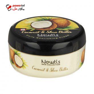 کرم مرطوب کننده نیوتیس مدل Coconut حجم 200 میلی لیتر