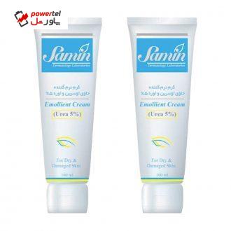 کرم نرم کننده اوره و اوسرین 5 % ثمین کد 003 حجم 100 میلی لیتر مجموعه 2 عددی کرم نرم کننده اوره و اوسرین 5 % ثمین کد 003 حجم 100 میلی لیتر مجموعه 2 عددی