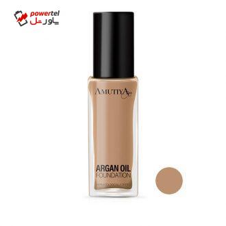 کرم پودر آموتیا مدل روغن آرگان شماره t80 حجم 30 میلی لیتر