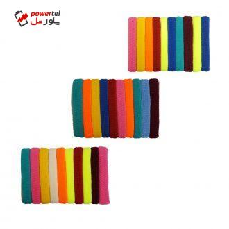 کش  مو  دخترانه  کد  C300  مجموعه  30 عددی