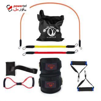 کش ورزشی جیم ایگل مدل vm 50LB مجموعه 6 عددی