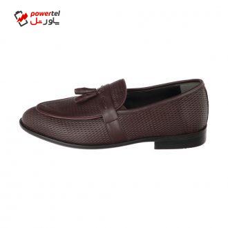کفش مردانه ادورا مدل 0521084 رنگ زرشکی