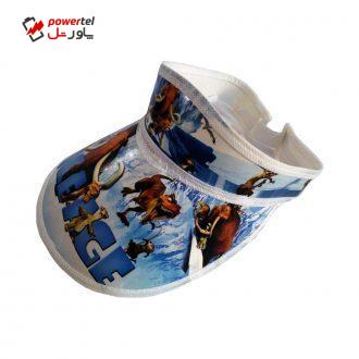 کلاه آفتاب گیر بچگانه طرح عصر یخبندان کد N045 کلاه آفتاب گیر بچگانه طرح عصر یخبندان کد N045