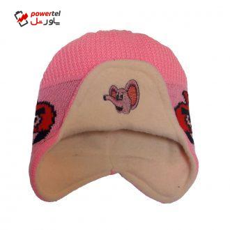 کلاه بافتنی دخترانه مدل fil11