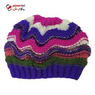 کلاه بافتنی دخترانه مدل w114 کلاه بافتنی دخترانه مدل w114