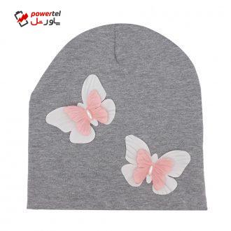 کلاه دخترانه طرح پروانه کد mp493