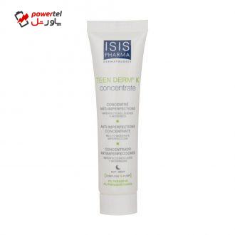 کنسانتره ضد جوش آیسیس فارما مدل Teen Derm وزن 30 میلی لیتر کنسانتره ضد جوش آیسیس فارما مدل Teen Derm وزن 30 میلی لیتر
