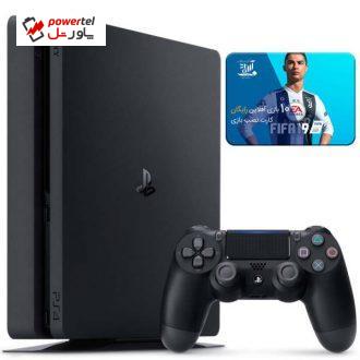 کنسول بازی سونی مدل Playstation 4 Slim ریجن 3 کد CUH-2218B ظرفیت 1 ترابایت به همراه 20 عدد بازی کنسول بازی سونی مدل Playstation 4 Slim ریجن 3 کد CUH-2218B ظرفیت 1 ترابایت به همراه 20 عدد بازی