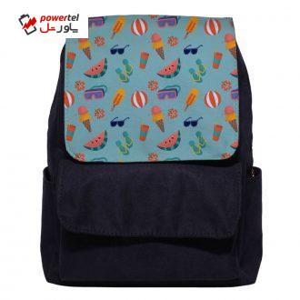 کوله پشتی دخترانه طرح Summer کد 3018 کوله پشتی دخترانه طرح Summer کد 3018