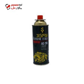 کپسول گاز 210 گرمی اتم گاز کد 320 کپسول گاز 210 گرمی اتم گاز کد 320