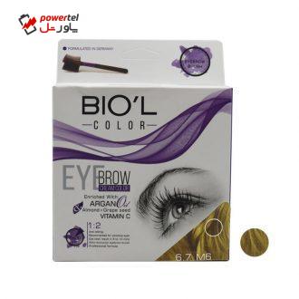 کیت رنگ ابرو بیول شماره 6.7 حجم 15 میلی لیتر بلوند زیتونی تیره